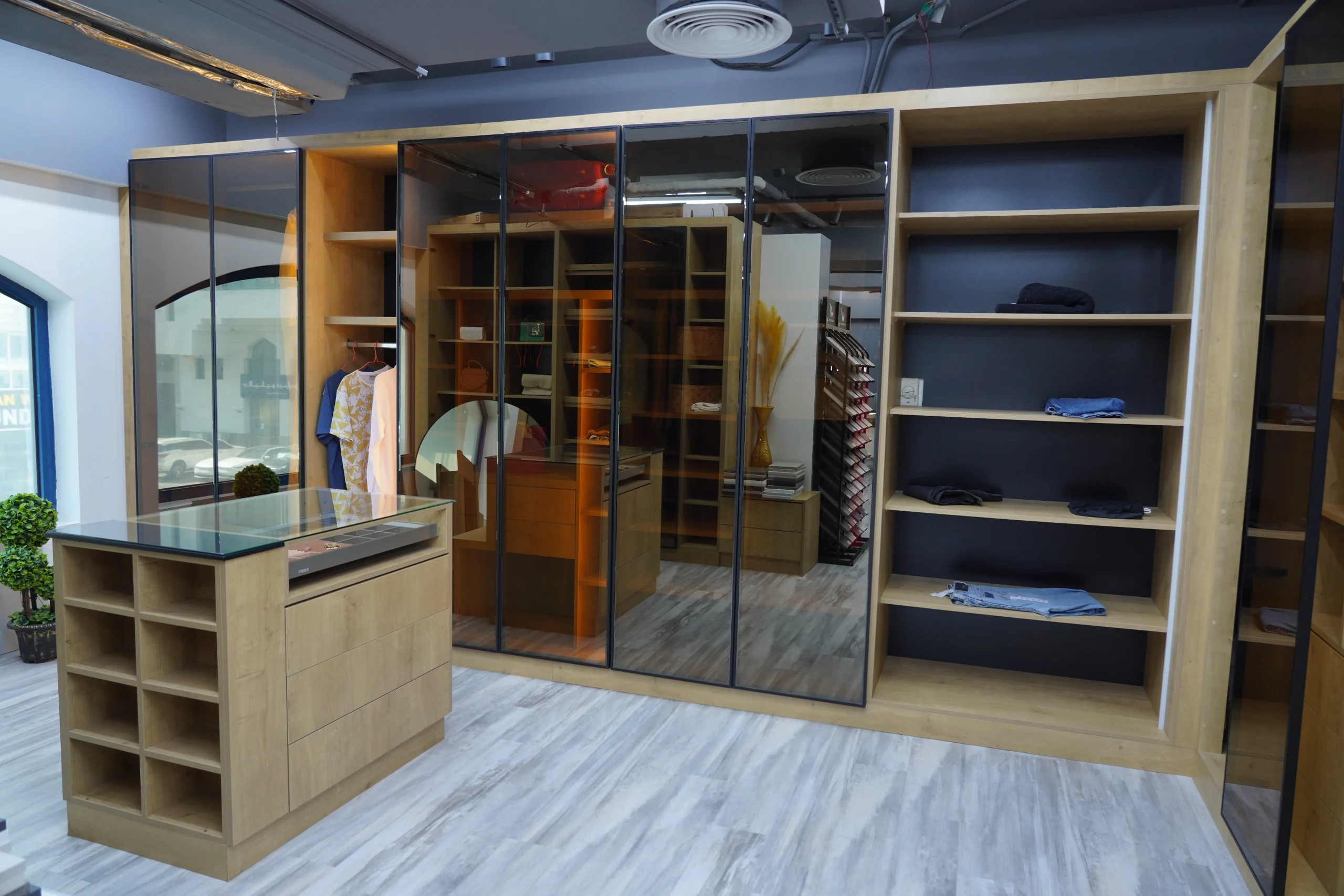 Modern Wooden Wardrobe System